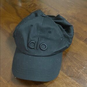 ALO Yoga Black Trucker Hat
